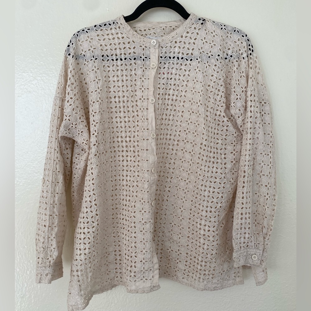 Johnny was crotchet button up